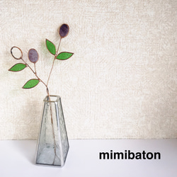 新作】 mimibaton ステンドグラス＊スワッグ＊ その他置物