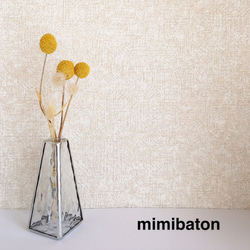 【再販】　mimibaton ステンドグラス♡小さな一輪挿し 1枚目の画像