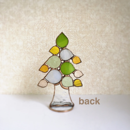 新作】 mimibaton☆stainedglass tree☆ サンキャッチャー