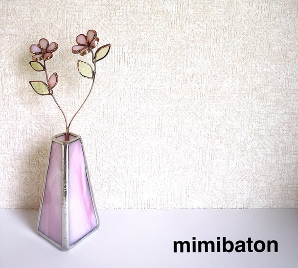 mimibaton＊ステンドグラスフラワー＊ new】mimibaton＊ステンドグラスフラワー＊ アートフラワー