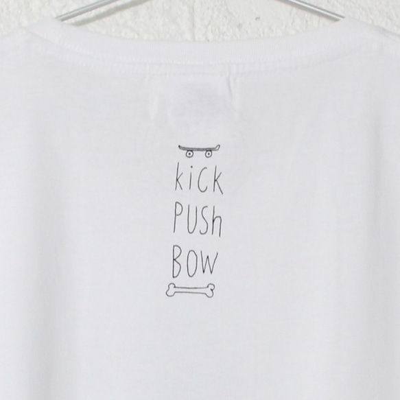 KICK PUSH BOW! Tシャツ 4枚目の画像