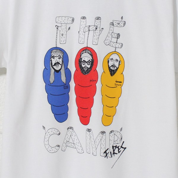 THE CAMP FIRES  Tシャツ 3枚目の画像