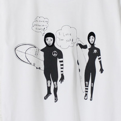 Surfing winter  Tシャツ 3枚目の画像