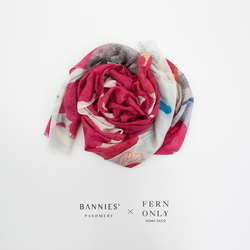 BANNIES' x FERN ONLY 蕨美聯名圍巾-鐵線蕨 第5張的照片