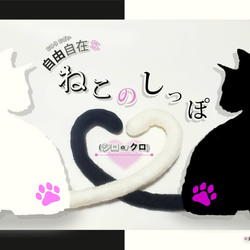自由自在な「ねこのしっぽ」 1枚目の画像