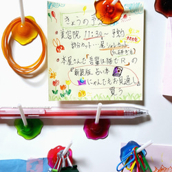 【2本セット】溶けちゃった!? ''ちっちゃい'' 棒付きキャンディーマグネット 4枚目の画像