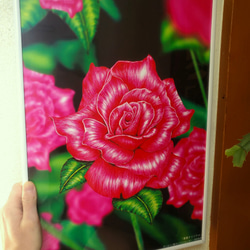 【受注生産】アートポスター「薔薇オリジナル」 2枚目の画像