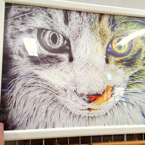 受注生産】A2サイズのポスター『ボールペン画/カラーボールペン画