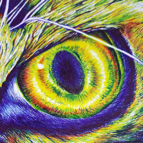 受注生産】A2サイズのポスター『ボールペン画/カラーボールペン画