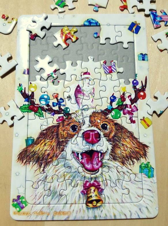 ※最後の1点です。　可愛い動物のパズル(クリスマス・プレゼント) 1枚目の画像