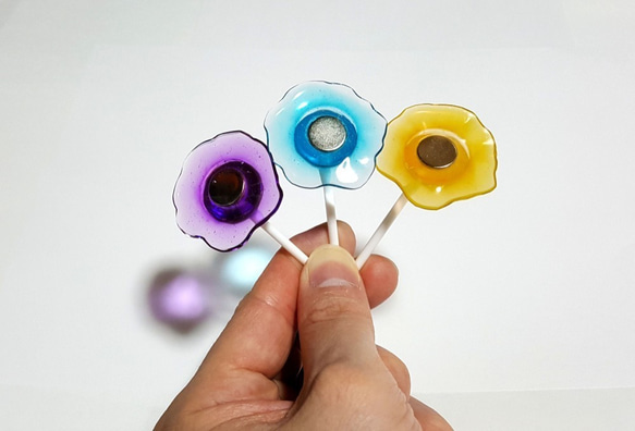 他にも溶けちゃった!? 棒付きキャンディーマグネット 3枚目の画像
