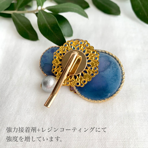 特集】温度で色が変わる昼桜ポニーフック ٭❀* 大ぶりで華やか 透明感