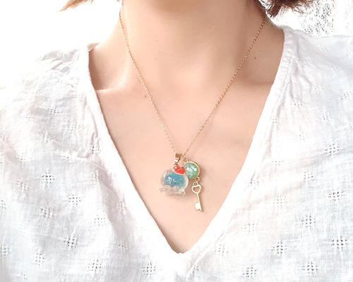 【在庫限り】ネックレス　人気　大ぶり　可愛い　綺麗　夏　おしゃれ org.jpg
