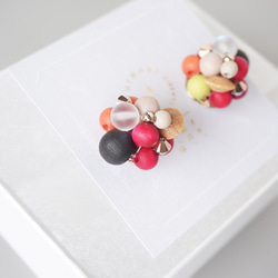 Kinonukumori 耳環/秋色/定制 第3張的照片