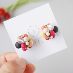 Kinonukumori 耳環/秋色/定制 第6張的照片