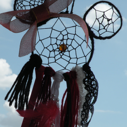 ハンドメイド ドリームキャッチャー キャラクター サンキャッチャー