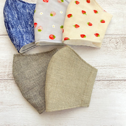 選べる組み合わせ♪子供サイズ立体マスク二枚組【即納可能】