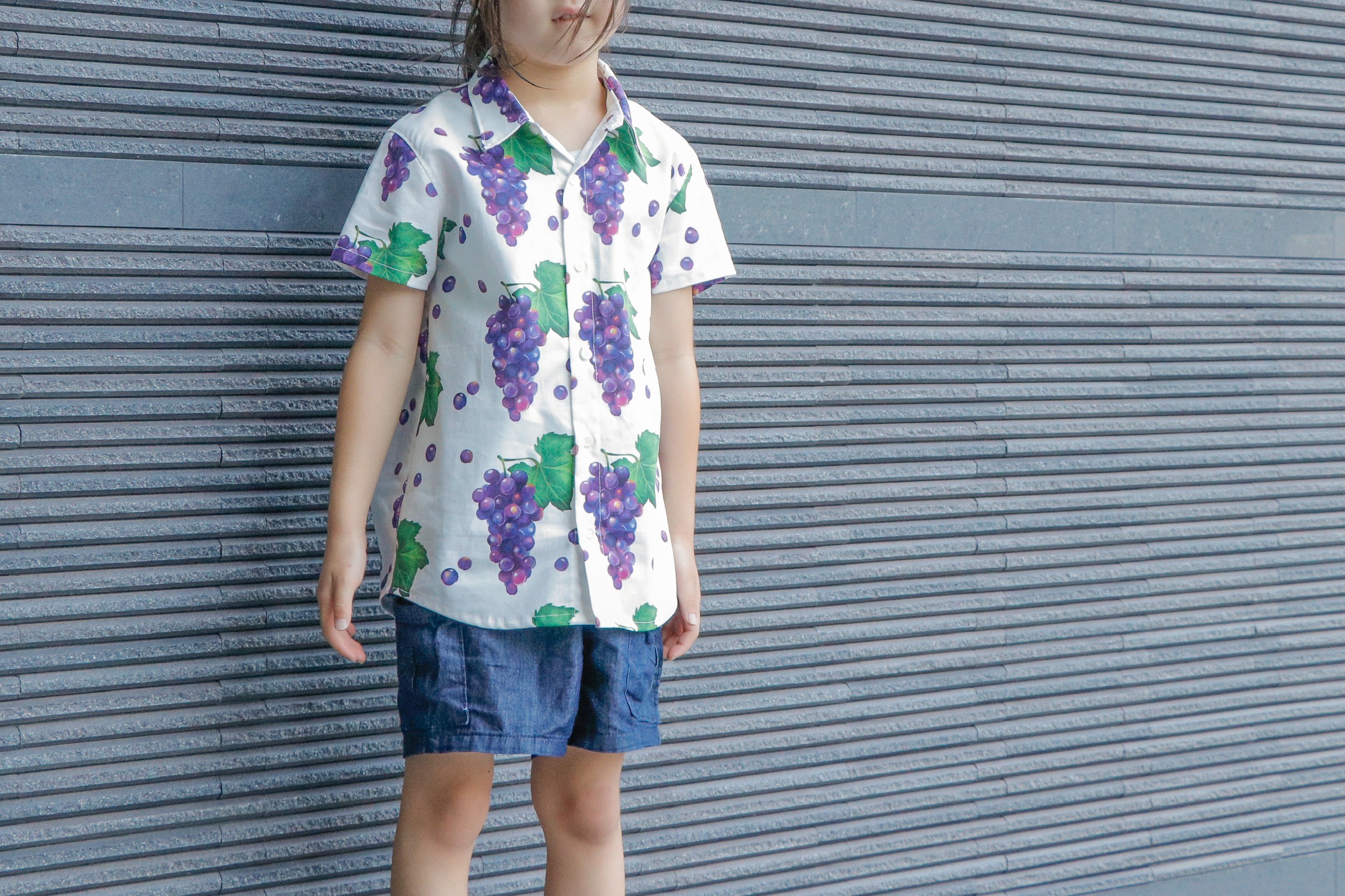 Juicy grapes✳︎キッズシャツ