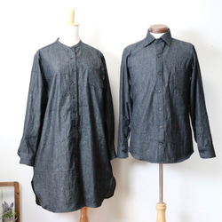 岡山県産デニム＊6ozデニムシャツ 9枚目の画像