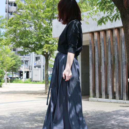 岡山デニムワイドパンツ キュロット・ワイドパンツ Areu 通販