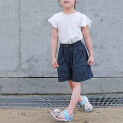 Okayama Denim Kids Safari 褲子 第4張的照片