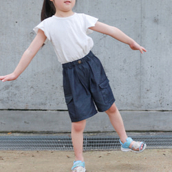 Okayama Denim Kids Safari 褲子 第5張的照片