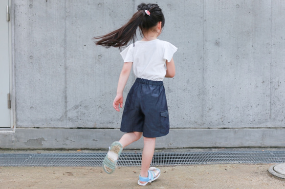 Okayama Denim Kids Safari 褲子 第6張的照片