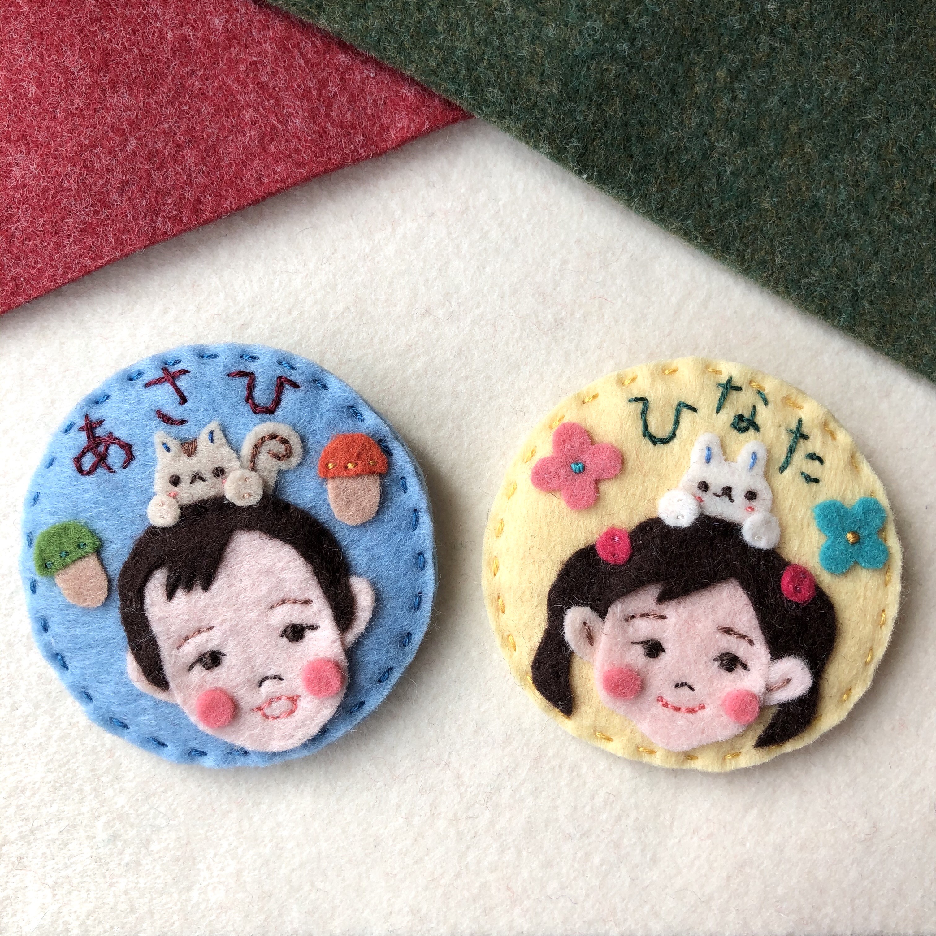 テミン フェルトバッジ