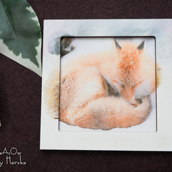 【アートフレーム】雪に見る夢は 1枚目の画像