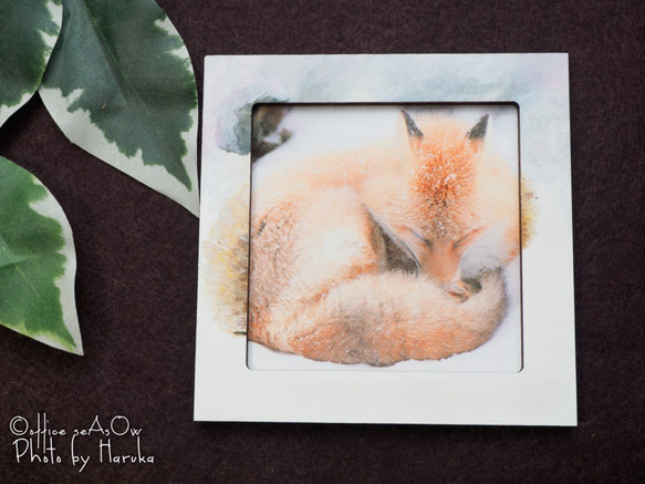 【アートフレーム】雪に見る夢は 1枚目の画像