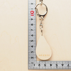 【キーホルダー】メンフクロウ#1【しずくだま】 2枚目の画像