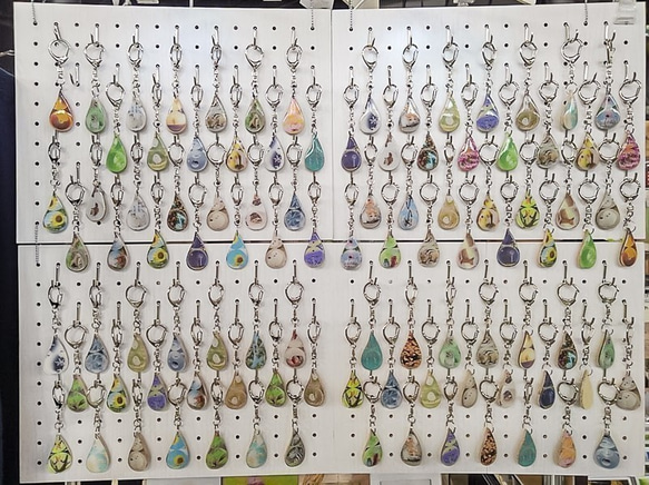 【キーホルダー】メンフクロウ#1【しずくだま】 7枚目の画像