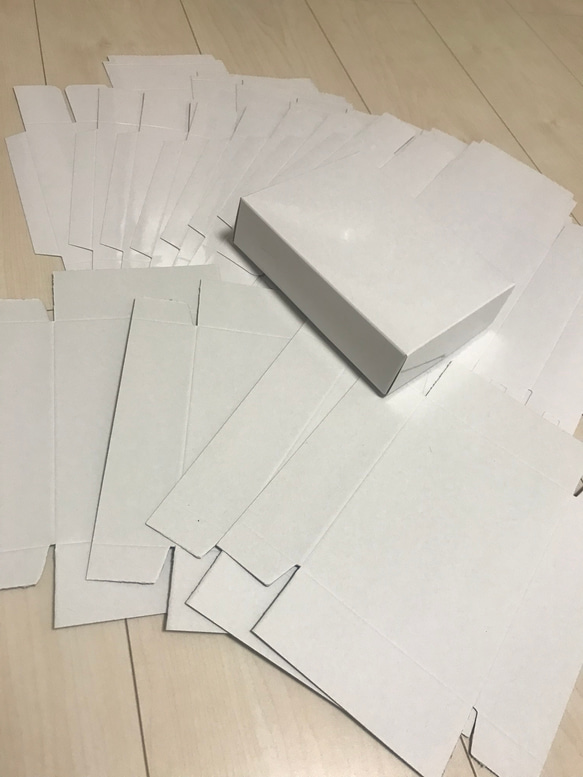 高品質【60箱】ラッピング 商品管理 プレゼント用 お箱 梱包 資材 4枚目の画像