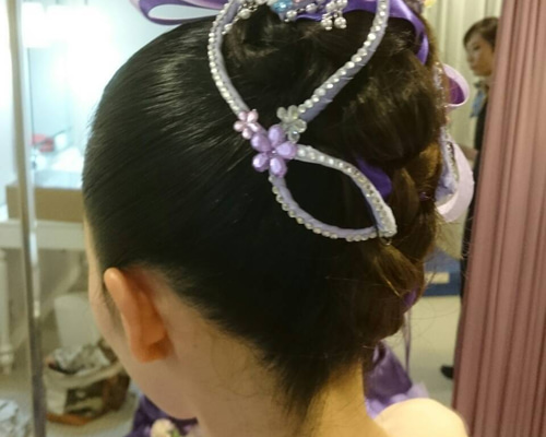 オーダー専用ページ 宝塚風 お団子キャップ ヘッドドレス 