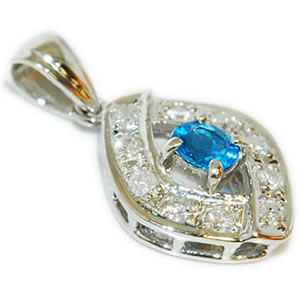 Pt アウイナイト-0.14ct ダイヤモンド-0.16ct デザイン ペンダントトップ