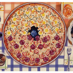オリジナルポストカード5枚セット「ピザ」 2枚目の画像