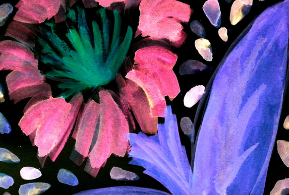 花×色；呼吸に等しいモノ(Black×Pink) 1枚目の画像