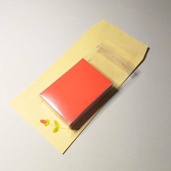 小物の発送に（size3）　紙製小箱１０個セット・ミックスカラーor白　約７２ｍｍ×５１ｍｍ×１５ｍｍ 3枚目の画像