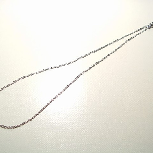 サージカルステンレスチェーンネックレス 40cm～45cm