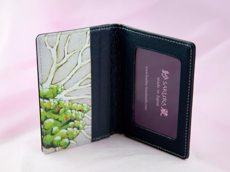 プリントパスケース【ドロップ】Yucke（ネイビー ）