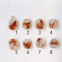 【Creema限定】あこや真珠、マニカラン水晶チャーム&14kgfネックレス2本セット 2枚目の画像