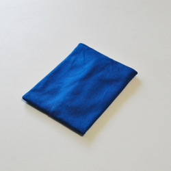 【送料無料】青いポケットティッシュケース 3枚目の画像
