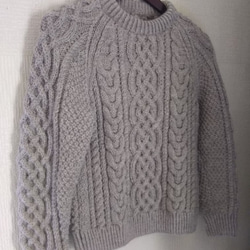アルパカ混ふんわりセーター 1枚目の画像