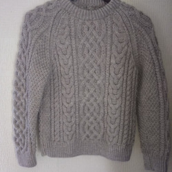 アルパカ混ふんわりセーター 2枚目の画像