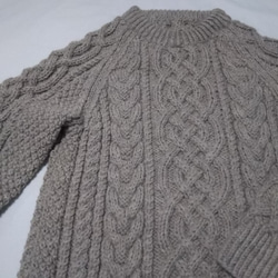アルパカ混ふんわりセーター 4枚目の画像