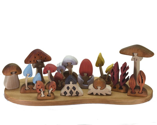 ミニキノコ13種セット その他インテリア雑貨 birdwood 通販 6216276