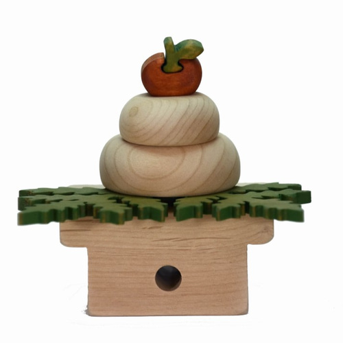 木製の鏡餅 その他インテリア雑貨 birdwood 通販 6286468｜Creema