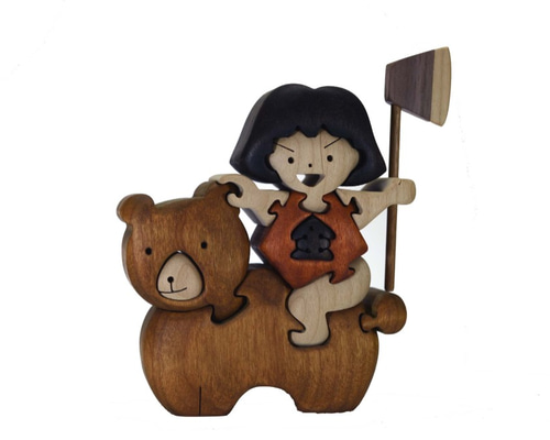 金太郎の木製パズル その他インテリア雑貨 birdwood 通販 6715371