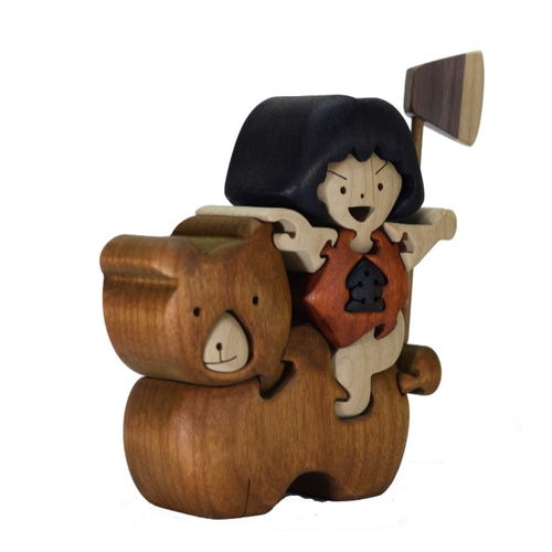 金太郎の木製パズル その他インテリア雑貨 birdwood 通販 6715371