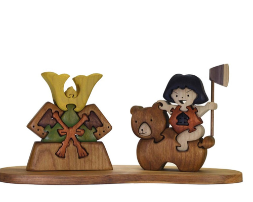 木製　金太郎 旭川クラフト T.MOTOI T.モトイ Kintaro キンタロウ MKI-03 国産